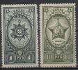 RUSSIA (USSR) -(S4308)-YEAR 1943-(Michel 872/3)--Order Of The Great Patriotic War And Order Of Suvorov-MLH * - Unused Stamps