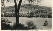 CPSM 54 MARON VUE GENERALE ET VUE SUR LA MOSELLE 1946 - Autres & Non Classés