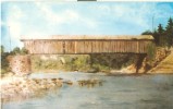 USA – United States – Blair Covered Bridge In Perry Twp, Lake County, Ohio, Unused Chrome Postcard [P6208] - Autres & Non Classés