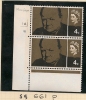 UK - SG 661p - Cylinder Numbers - IA (Olive Brown) IB (Black)  - MNH - Variétés, Erreurs & Curiosités