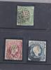 PORTUGAL #  6 + 7 + 11 USED CAT 140 EURO - Used Stamps