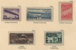 RUSSIA (USSR) -(CP3102)-YEAR 1931-(Michel 397/401 Perf)--Airship Constructing- Mixed See Scanner - Unused Stamps