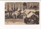 CPA   SEGRE  Place De L'hotel De Ville;un Jour De Marché - Segre