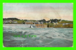 LIVERMORE FALLS, ME - HIGH WATER SHOWING NEW MILL - TRAVEL - THE HUGH C. LEIGHTON CO - - Autres & Non Classés
