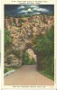 USA – United States – Night Time Scene Of Backbone Rock, Cherokee National Forest, Unused Linen Postcard [P6232] - Autres & Non Classés