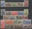 RUSSIA (USSR) -(CP3303)-YEAR 1933-(Michel 429/449)-Ethnography Of USSR- Mixed See Scann - Unused Stamps