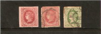 ESPAGNE Royaume D Isabelle2 1864  N°60 Recto Verso  Avec Charniere +n 60/61 Oblitéré - Used Stamps