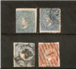 ESPAGNE Royaume D Isabelle2 1865   N°73 Et 1866 N 80/81  Avec Charniere - Usados