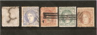 ESPAGNE Regence 1870   N° 106/108 Et N108 /110/113 Avec Charniere - Usati