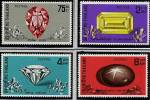 THAILANDE MINERAUX Pierres Precieuses Yvert 614/17 ** MNH Neuf Sans Charniere - Minerals