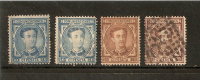 ESPAGNE Royaume  1876  N 164 Et N 166 Neuf Sans Gomme  Avec Charniere - Used Stamps