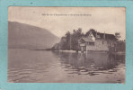 73 - Le Lac D´ Aiguebelette à St.Alban-de-Montbel -  1933 - ( Timbre Enlevé Et Points De Papiers Collés ) - Yenne