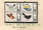 UK - Variety  SG 696/9 - Row 9 Stamp 6 - Bistre Line Above Main Twig  -  MLH - Variétés, Erreurs & Curiosités