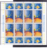 Romania In EU, 2007  Block Minisheet + Labels,** MNH Romania,price Face Value!. - Feuilles Complètes Et Multiples