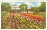 USA – United States – Formal Garden And Conservatory, Lincoln Park, Along The Shores Of Lake Michigan Postcard[P6321] - Otros & Sin Clasificación