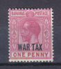 AP957 - BAHAMAS , War Tax  Yvert N. 63 Senza Gomma - 1859-1963 Colonia Británica