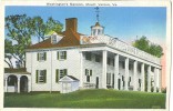 USA – United States – Washington's Mansion, Mount Vernon, VA, 1935 Used Postcard [P6330] - Altri & Non Classificati