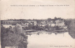 MAREUIL SUR LE LAY LE MOULIN ET LE ROCHER VUE PRISE DU PONT  Editeur L Amiaud N°656 - Mareuil Sur Lay Dissais