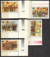 Rumänien; 1990; Michel 4613/20 **; Revolution;  Rand Und Eckstück - Ongebruikt