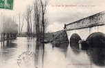 72 La Fresnay Sur Chedouet Le Pont De Saint Paul Vue Sur La Sarthe Animée - La Fresnaye Sur Chédouet