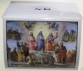 VATICAN 2011 - OFFICIAL FOLDER 4 POSTCARDS RESTAURO SALA IMMACOLATA MUSEI VATICANI - 2 SETT 2011  MNH** - Ungebraucht