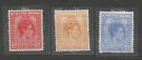 St.  Kitts Nevis Saint Kitts    N.  94-95-97/* Tipo A - 1938/1943 - Lot Lotto - St.Kitts Und Nevis ( 1983-...)