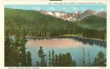 USA – United States – Echo Lake, Looking Toward Mt. Evans, Denver Mountain Parks, Colorado, 1920s-1930s Postcard[P6345] - Other & Unclassified