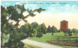 USA – United States – Volunteer Park Showing Water Tower, Seattle Washington, Early 1900s Pacific Novelty Postcard[P6368 - Seattle