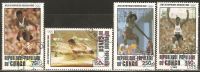 Congo - Brazzaville 1980 Mi# 726-729 Used - 22nd Summer Olympic Games, Moscow - Oblitérés