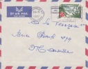 AEF,Congo,Brazzaville Le 24/05/1957 > France,lettre,Colonies,or Dre Souverain De Malte Et Lutte Contre La Lépre,15f N°23 - Lettres & Documents