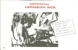 USA – United States – Greetings From Laingsburg, Michigan, 1961 Unused Postcard [P6395] - Other & Unclassified