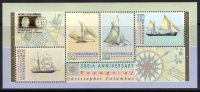 Australia 1992 Columbus 500th Anniversary Miniature Sheet Overprint Chicago Columbian MNH  SG MS1337 - Neufs