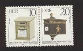 DDR ** 2924 - 2927 WZd 617 Briefkästen Zusammendruck Ungefaltet - Se-Tenant