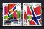 NORVEGE       Neuf **       Y. Et T.   N° 1062 / 1063      Cote:  3,75 Euros - Unused Stamps