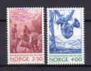 NORVEGE      Neuf **    Y. Et T.    N° 884 / 885      Cote:  3,25  Euros - Nuevos