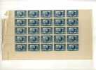 - FRANCE COLONIES . TIMBRES  ALGERIE 1937 . FRAGMENT DE FEUILLE . NEUVE SANS CHARNIERE . COIN DATE - Unused Stamps