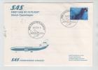 Switzerland First SAS Flight DC-10 Zürich - Copenhagen 14-12-1976 - Covers & Documents