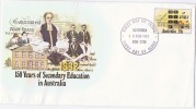 1982   Centenary Of Secondary Education In Australia  FDI Cancel  Envelope 047 - Postwaardestukken