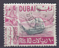 Dubai 1967 Mi. 285     10 R Arabische Dhau Dhaw Schiff Ship - Dubai