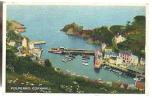 Jolie CP Ancienne Colorisée Angleterre Cornwall Polperro - Vue Aérienne - Ed Dennis P.0907 - Autres & Non Classés