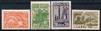 RUSSIA (USSR) -(CP2905)-YEAR 1929-(Michel 379/382.)-Industrial Propaganda--MNH ** - Neufs