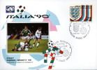 CALCIO FIFA WORLD CUP ITALIA 1990 FDC CAGLIARI - 1990 – Italie