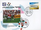 CALCIO FIFA WORLD CUP ITALIA 1990 FDC MILANO - 1990 – Italy