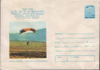 Romania- Postal Statonery Cover 1978- Parachute Performance. - Paracadutismo