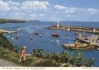 DUNMORE EAST Waterford Ireland : The Harbour  ( Fishing Boat And 3 VW Beetle ) - Waterford