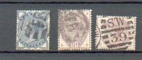 GB 39 - YT 76-77-79 - Used Stamps