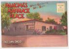 Dépliant Ancien De 10 Vues Recto Verso Soit 20 Vues De California Ramona's Mariage Place - San Diego