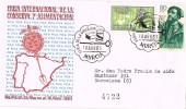 Carta Certificada MURCIA 1963. Feria Conserva Y Alimentacion - Briefe U. Dokumente