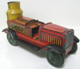 PENNY TOY ANCIEN CAMION POMPIER TÔLE LITHO,RICO,ESPAGNE-1940's---NO Marklin-carette-tip Co--lehmann-Kellermann-bing-jep- - Oud Speelgoed