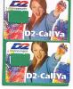 GERMANIA (GERMANY) - D2 MANNESMANN  (SIM GSM ) -  GIRL (LOT OF 2 WITH DIFFERENT CONNECTIONS)-USED WITHOUT CHIP-RIF.5853 - GSM, Cartes Prepayées & Recharges